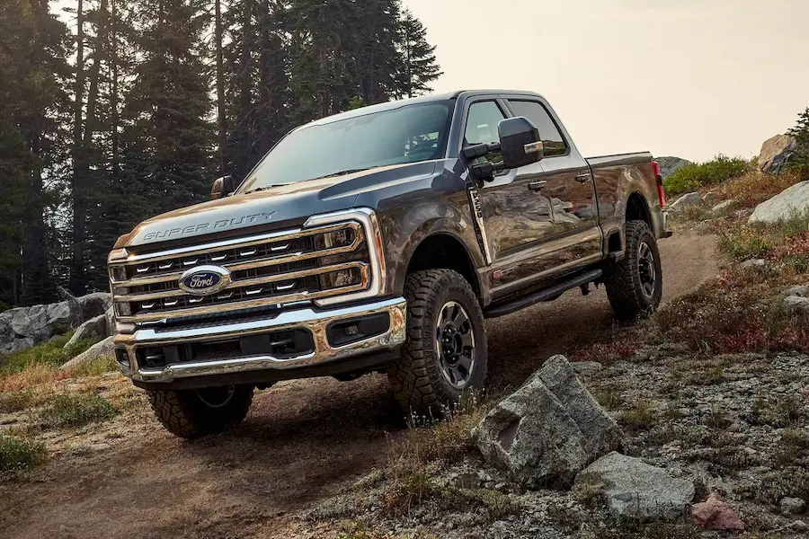 Ford F-150 on an East Texas road